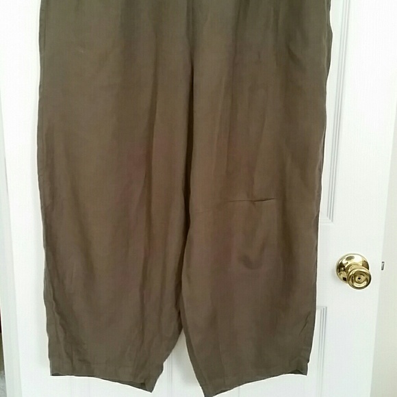 Wide pants 100% linen - Picture 3 of 3